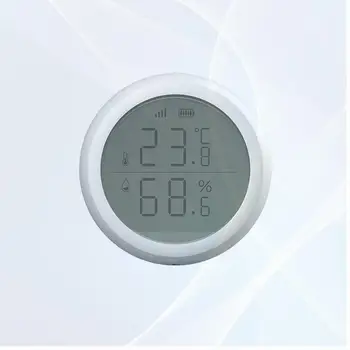

2020 Newest Temperature And Humidity Sensor With LCD Screen Display Working With TuYa ZigBee Hub Battery Powered Smart Life