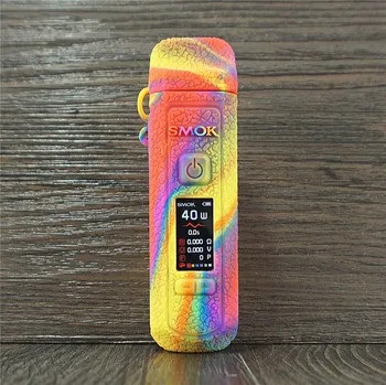 

10pcs wholesale Cover for Smok RPM40 Pod System 40w 1500mAH Protective Rubber Sleeve Skin Shield leather Wrap