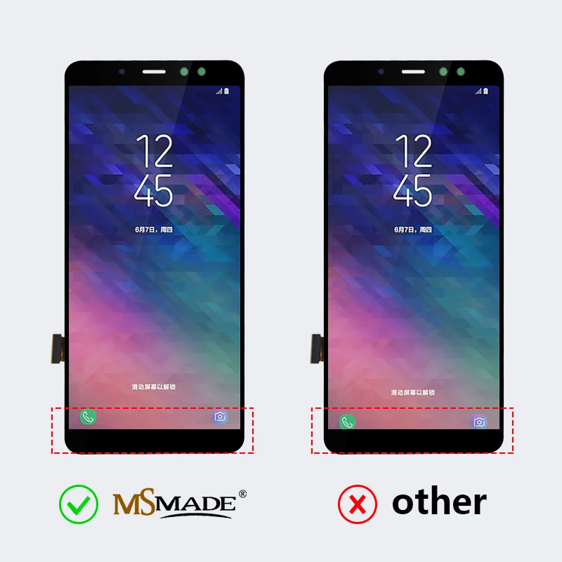 A730 ЖК-дисплей для samsung Galaxy A8 Plus ЖК-дисплей сенсорный экран дигитайзер Запасные части для A730F SM-A730 дисплей