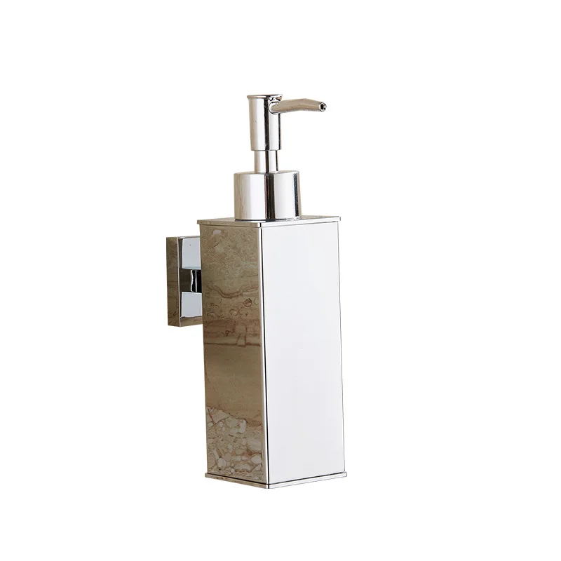 Vidric Carlisle square silver kitchen bathroom bathroom soap dispenser hotel soap dispenser available push