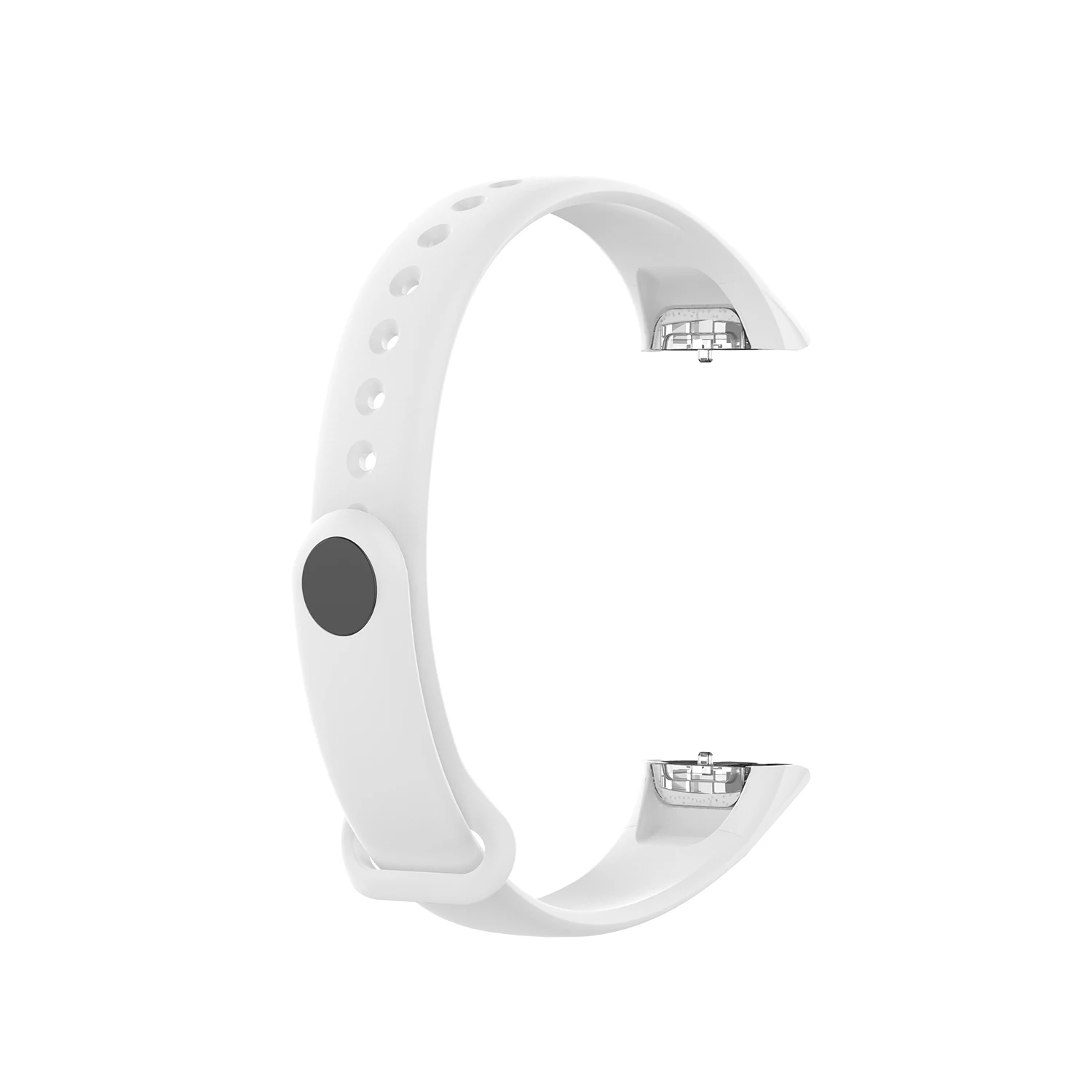 Спортивный силиконовый браслет для samsung Galaxy Fit SM-R370 умный Браслет для наручных часов для Galaxy Fit SM R370 аксессуары - Цвет: white