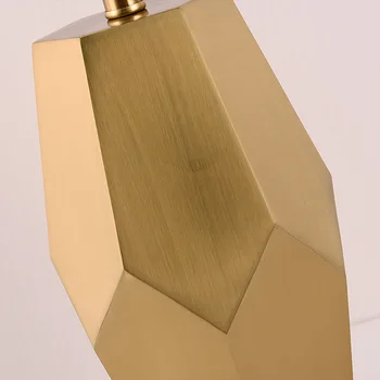 Modern Simple Personalized Luxury Wind Golden Bedroom Bedside Lamp 6