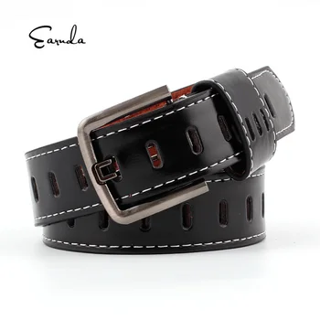 

Earnda Spring 2020 New Women's Belt with Microfiber Bottom Triangle Hollow Decorative Belt Trendy for Jeans