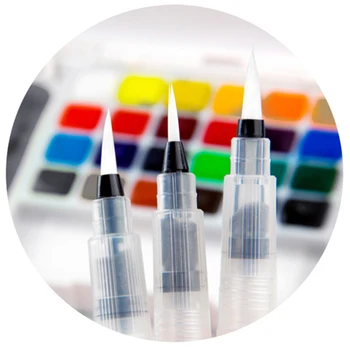 

Water pen, watercolor brush, beautiful pen color, lead solid watercolor, good companion, calligraphy pen