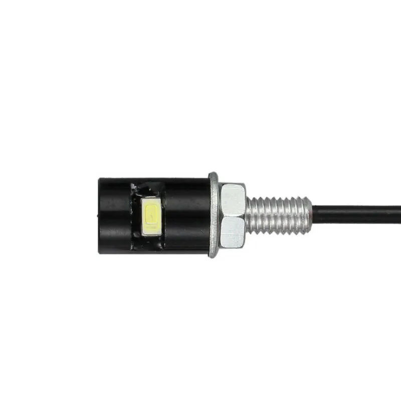 Винт SMD светодиодный белая лампа на болтах лампа для номерного знака 6000K 12V Комплект деталей