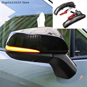 

Rearview Mirror Turning Lights Refit For Toyota RAV4 RAV-4 2019 2020 LED Dynamic lighting Car Decoration