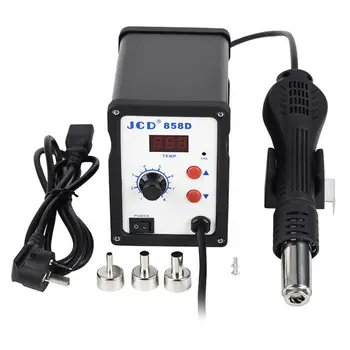 

Hot Air Gun 858D 700W Rework Solder Station Soldering 220V / 110V Welding Repair