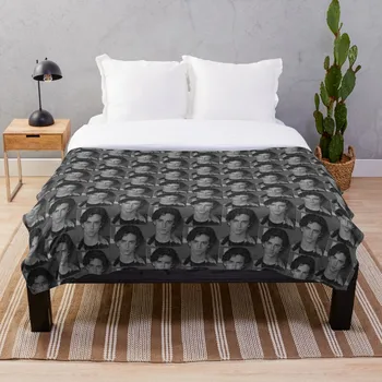 

timothee chalamet Throw Blanket Soft Sherpa Blanket Bed Sheet Single Knee Blanket Office Nap Blanket