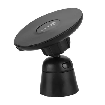 

SOONHUA Portable 10W Qi Wireless Mobile Phone Car Charger Support QC3.0 Quick Charging Air Vent Dashboard Magnetic Phone Holder