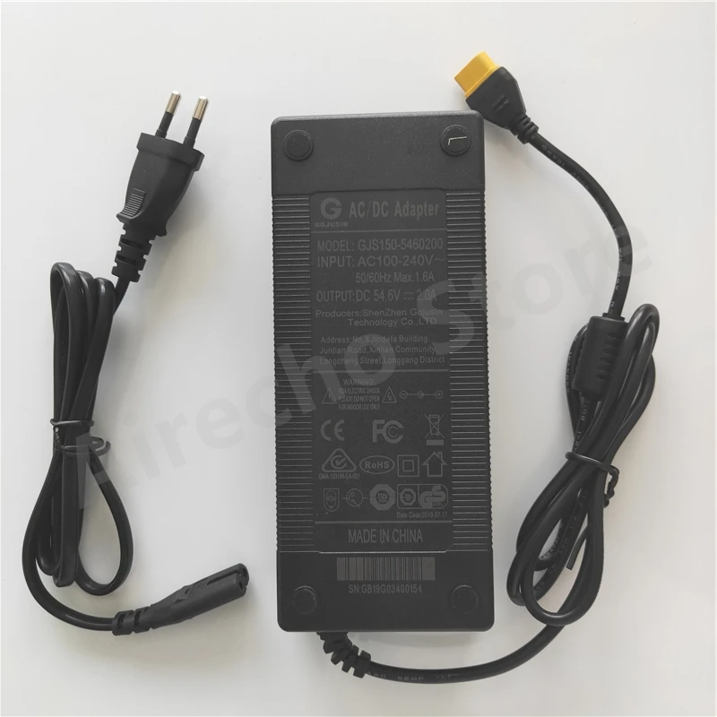 Запчасти для зарядного устройства Mercane WideWheel электрический скутер 100-240 В AC/DC адаптер США и ЕС вилка