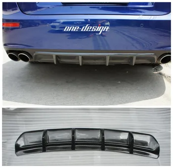 

Carbon Fiber Car Rear Trunk Lip Bumper Diffuser Protector Cover Fits For Maserati Ghibli 2014 2015 2016 2017