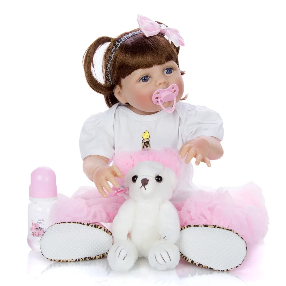 2" reborn bebe bonecas ручной работы реалистичные куклы reborn baby, полностью виниловые силиконовые куклы с загорелой кожей, детские игрушки, подарки