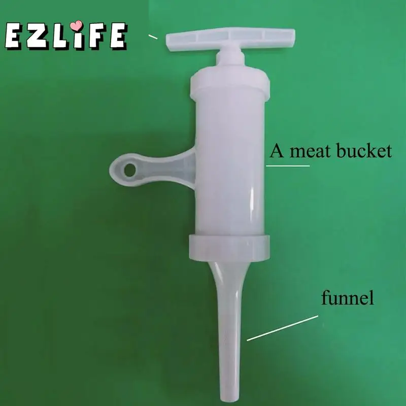 Механическая колбаса машина для наполнения сосиски салями Воронка инструмент