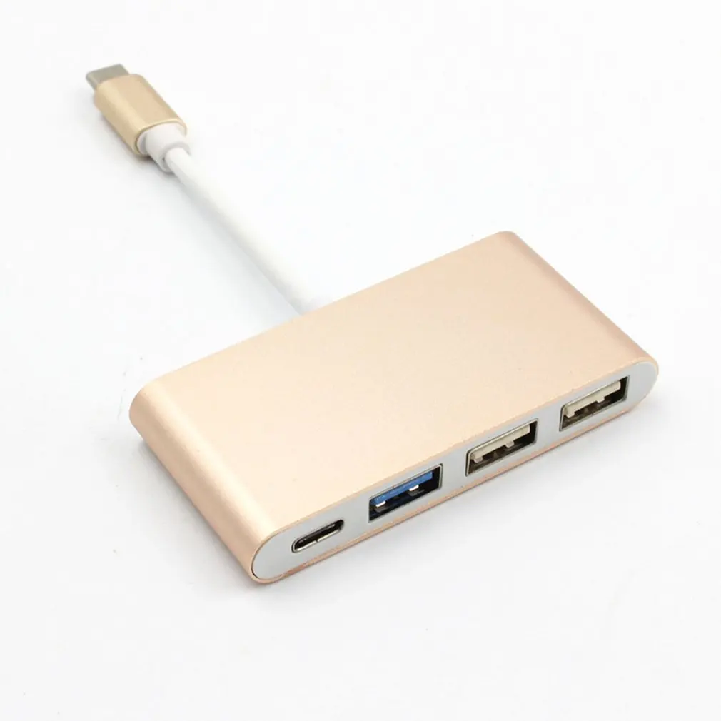 USB3.1 type C-type-C usb-хаб 4 в 1 адаптер USB 3 0 концентратор USB-C многопортовый зарядный