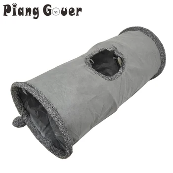

Warm Cat Foldable Tunnel Drill Barrel Keep Warm Cat Tent Drill Barrel Pet Toys Autumn Winter House