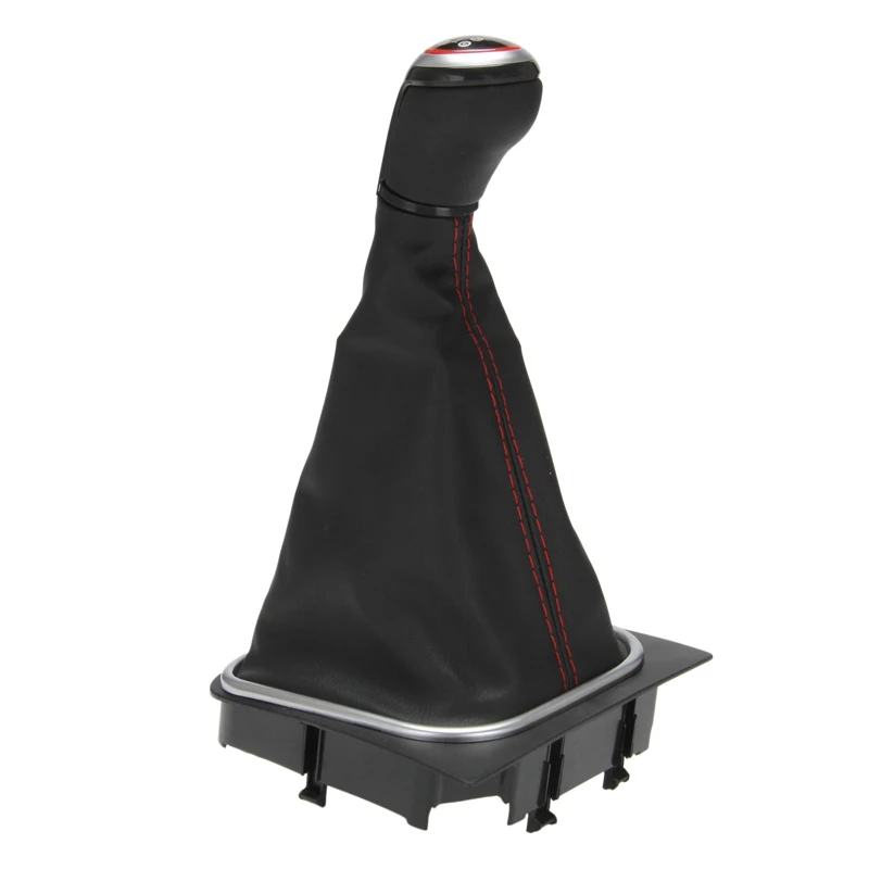 6 Speed Manual Gear Shift Knob Gaiter Boot Cover Shifter Lever Handle