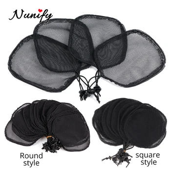 Nunify 1-5Pcs/Lot High Quality Hair Net For Make Ponytail Beautiful Woman Hair Tool Ponytail Afro Bun Wig Caps Hairnets