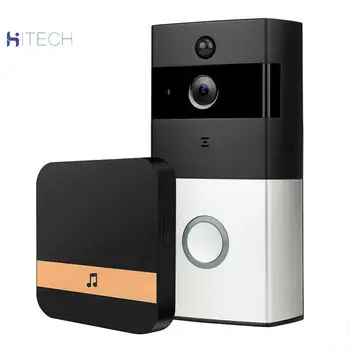 

(Without battery) wifi monitoring intercom doorbell (Package 3: doorbell camera + British standard black Dingdong machine)