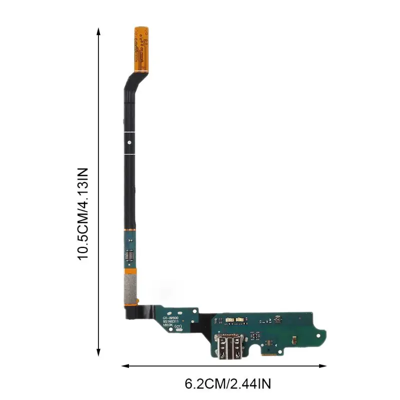 Tail Wire USB Charger Charging Port Connector Dock Flex Cable for Samsung I9500 Mic Microphone Accessories