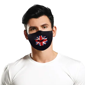 

Flag Face Mask Aztec Printed Masks Fabric Adult Protective PM 2.5 Dust Mouth Cover Washable Reusable Mouth Mask 2020 New