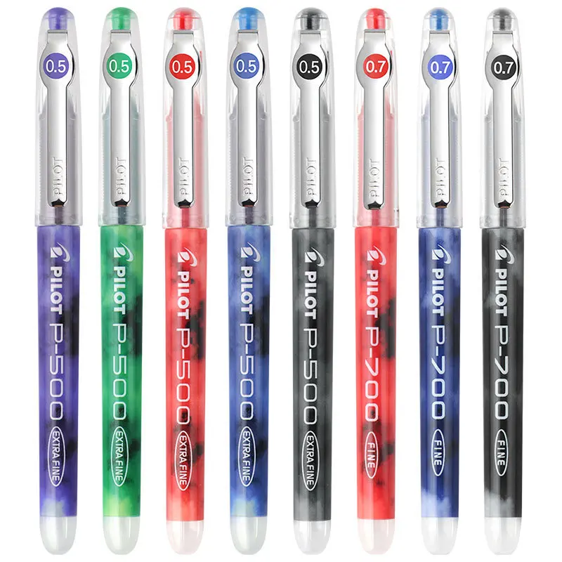 

3/6pcs Japan Pilot Gel Pen BL-P500 Exam Carbon Student Needle Pen Color Pen 0.5mm Waterborne Student Exam Office Pen Smoothin