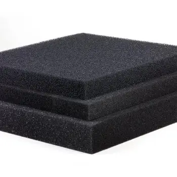 

Fish Tank Water Purified Filter Black Biochemical Foam Aquarium Pond Sponge Filtration Pad Material