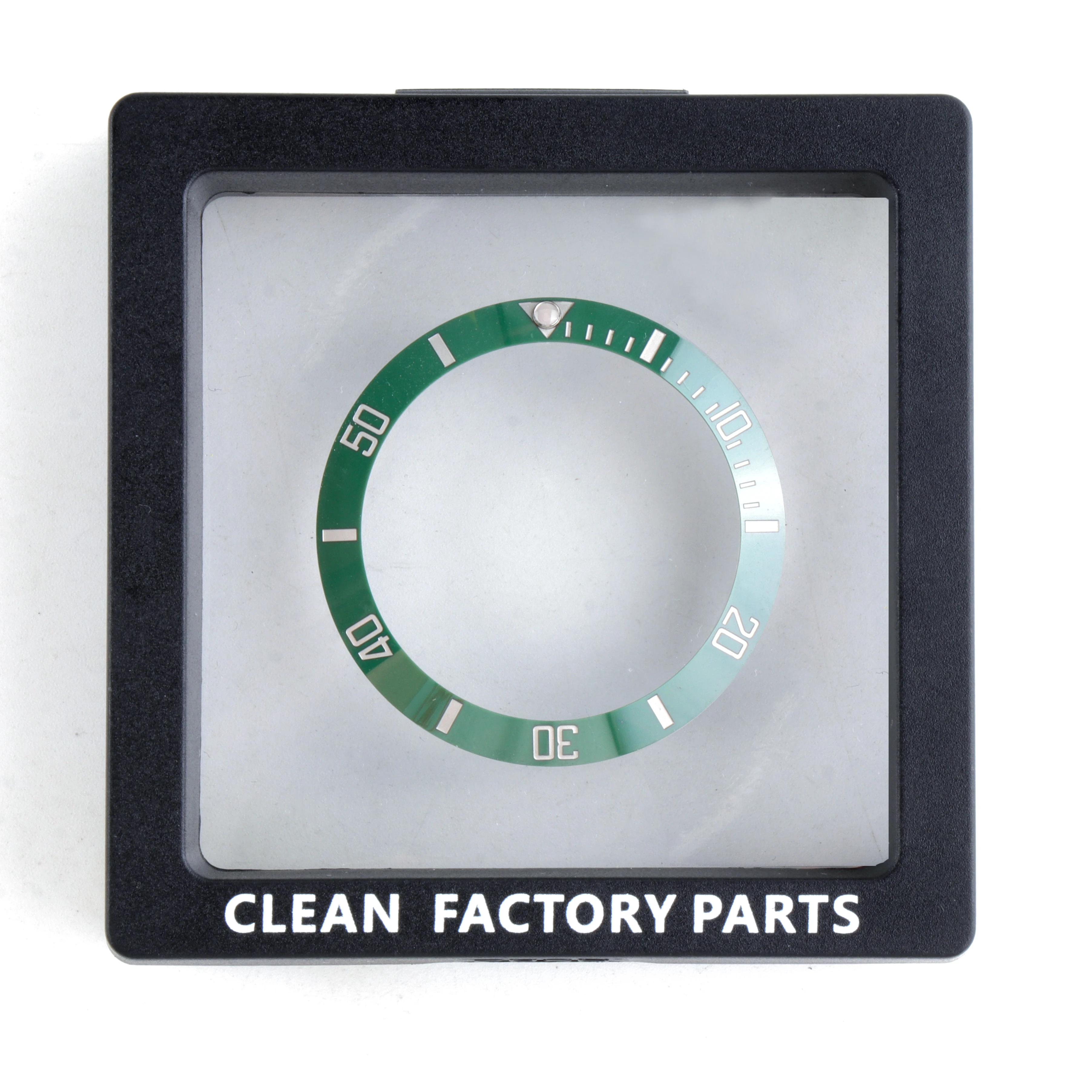 

Quality Watch Part Clean Factory Ceramic Bezel 38mm for Submariner Dial GreenGold color Black color Replacement Accessories