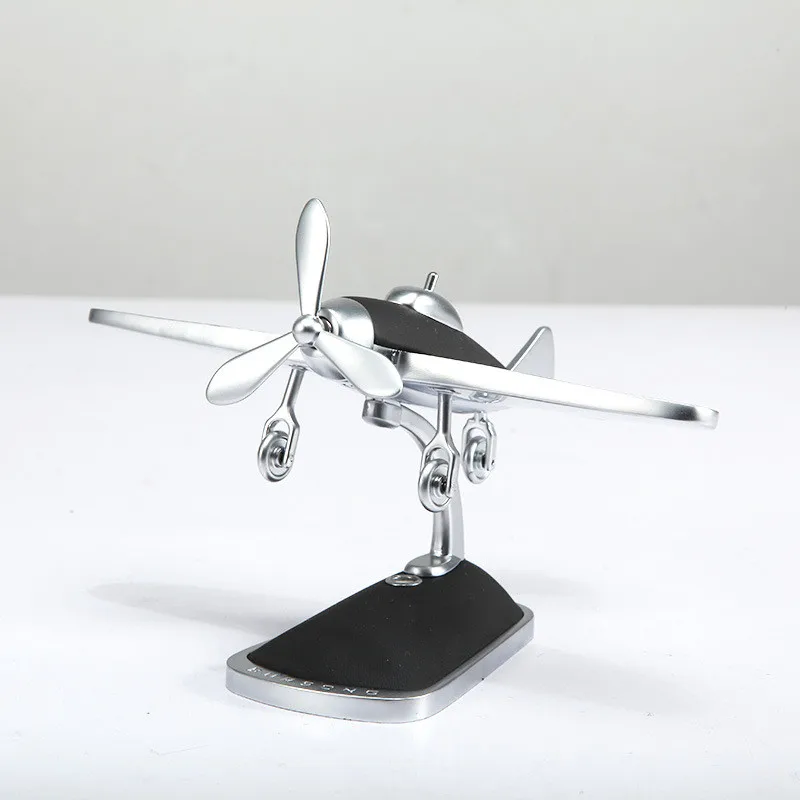 [Креативный] Солнечная энергия самолет ВВС один автомобиль центральная консоль украшения орнаменты для ароматерапии диффузор ремесло подарок
