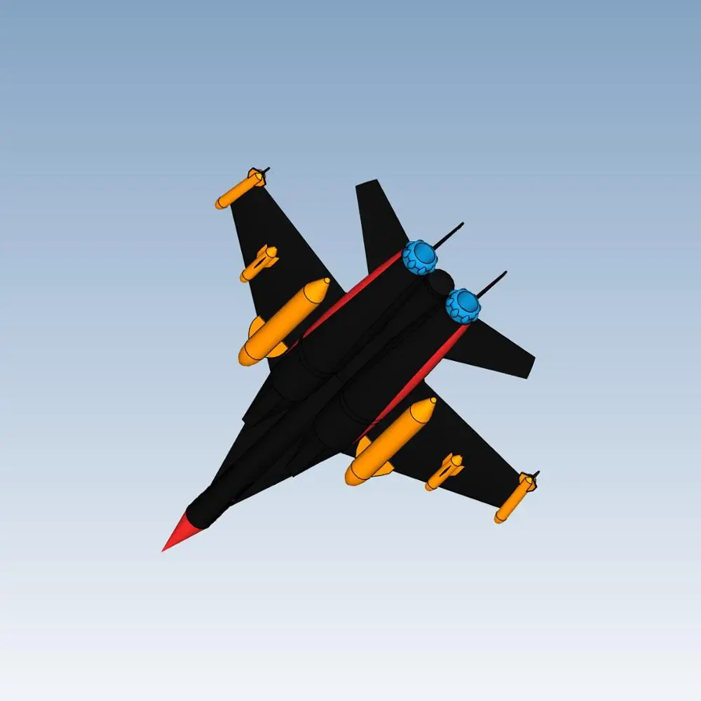  Red Spider Aircraft Custom order high quality high precision digital models 3D printing service Cla