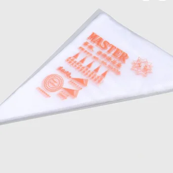 

100pcs Fondant Cake Cupcake Pastry Bags Decorating Icing Piping Bag Nozzles
