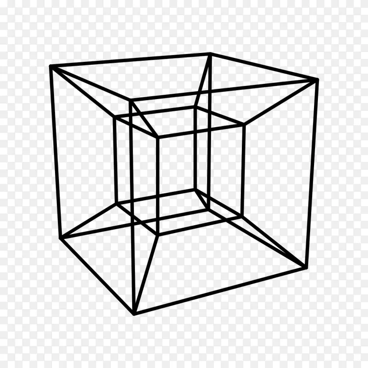 超立方体五维空间四维空间立方体png图片素材免费下载 图片编号 Png素材网
