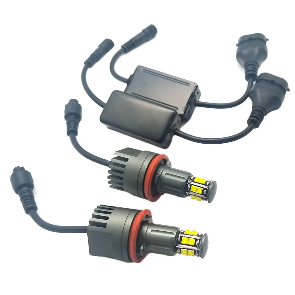 2pcs/1Set 120W E92 H8 LED Angel Eyes Led Marker Lights canbus For BMW X5 E70 X6