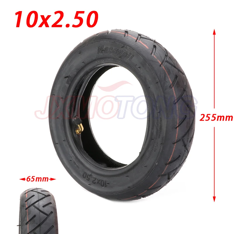 10 inch Pneumatic 10x2.50 Tire fits Electric Scooter Balance Drive