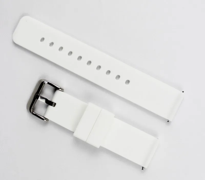 18 мм 20 мм 22 мм силиконовый ремешок для huawei/Withings/samsung Galaxy/gear s3/Amazfit Bip Смарт часы замена Широкие ремешки