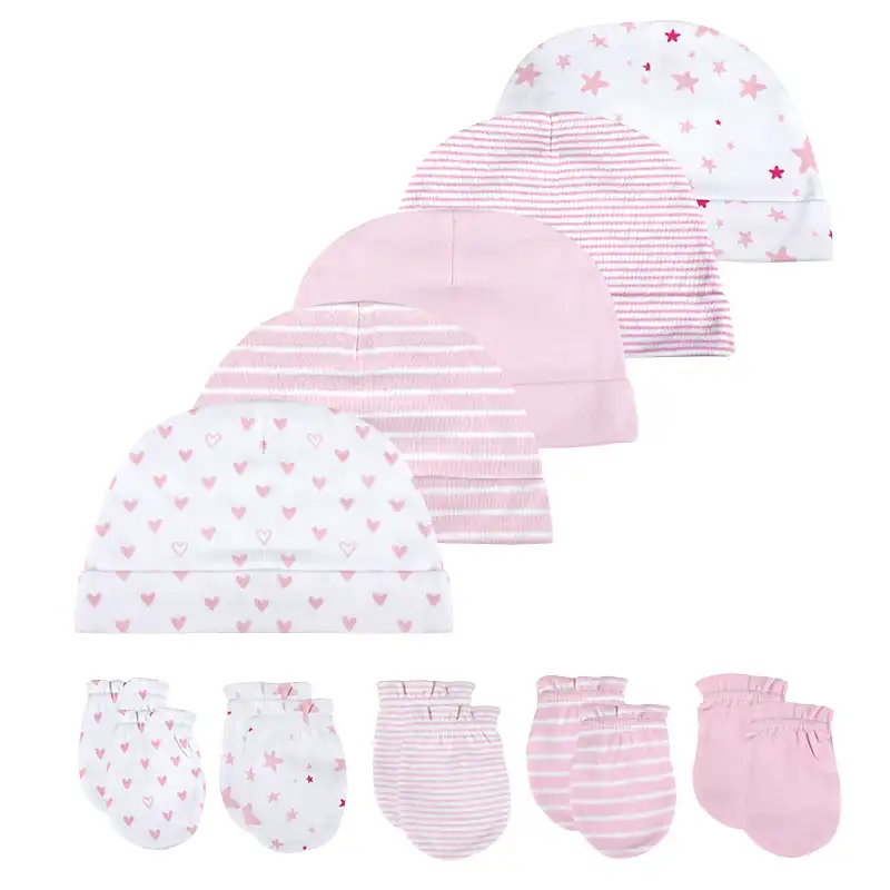 baby hats and socks