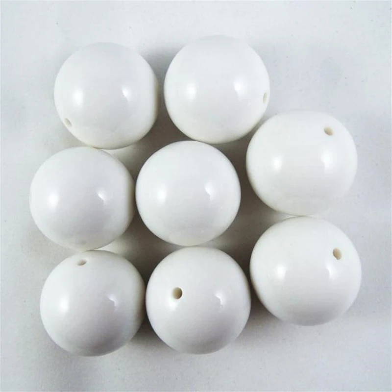 

23 Solid Colorful Large Size 30mm Chunky Acylic Round Loose Beads For DIY Necklace Jewelry Making Handmade Accessories 5pcs/lot