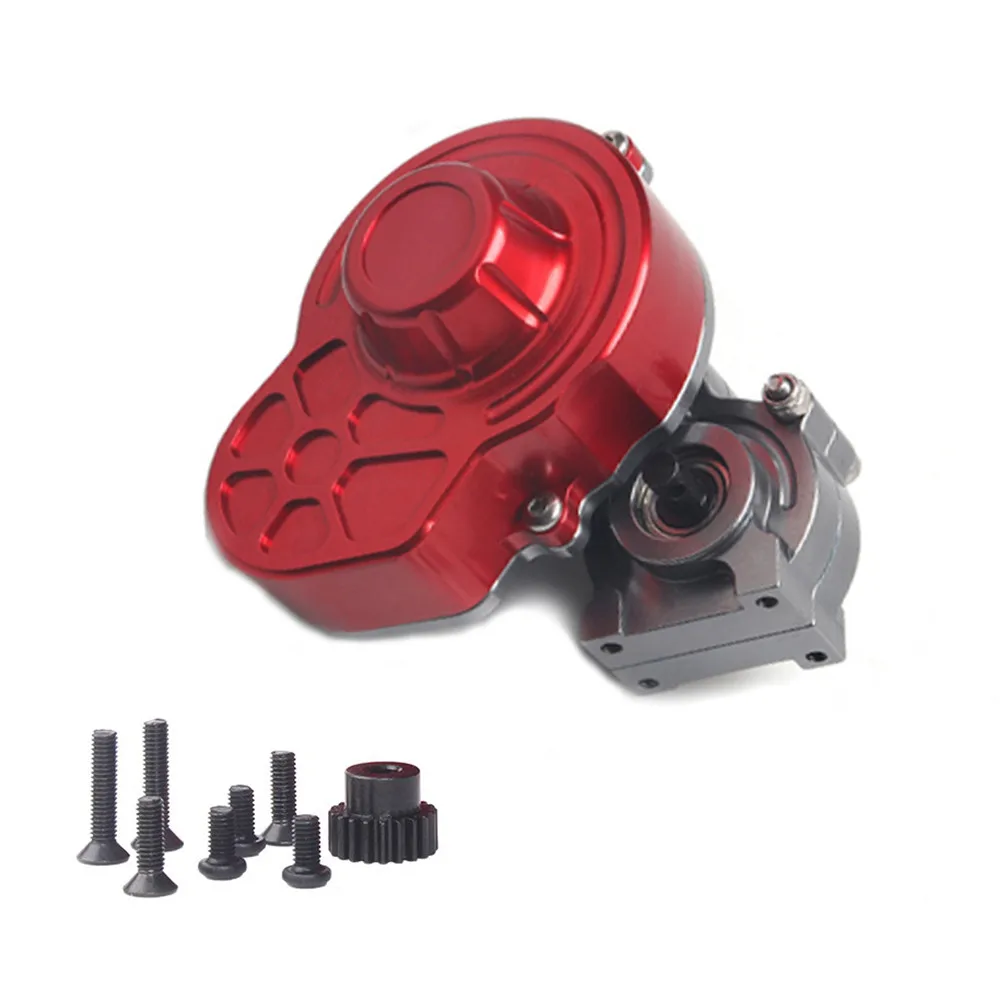 

Complete Metal SCX10 Gearbox Transmission Box with Gear for 1/10 RC Crawler Axial SCX10 Upgrade Parts Accessories SCX10 Gearbox