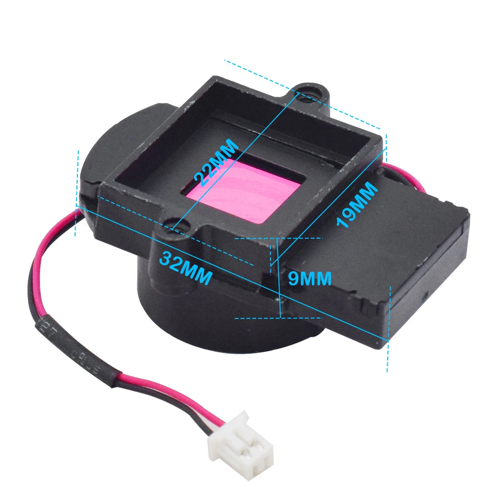 

New 2PCS IR CUT Metal M12 in-line Lens holder Support 5MP,8MP Camera 22mm Zoom Lens CCTV Camera