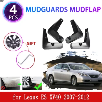 

4PCS for Lexus ES ES350 ES240 XV40 2007~2012 Mudguards Mudflaps Fender Mud Flap Splash Mud Guards Car Accessories 2009 2010 2012
