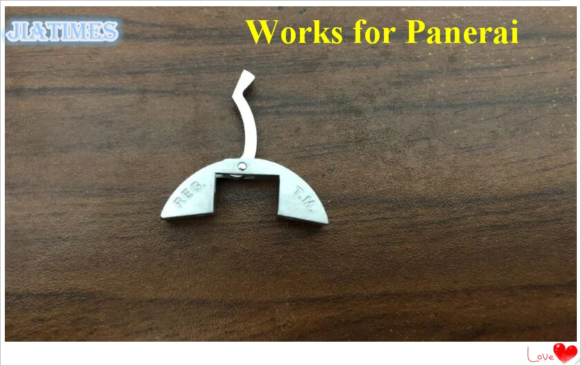 NEW- Crown Bridge for Pan Luminor 1590S Pam 359 with Screws for Watch Replacement