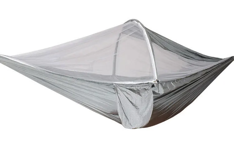 Mosquito Free Netting Hammock 2 Person Camping Hammock Tent Portable Net Hanging Swing Sleeping Bag