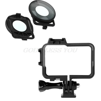 

1Set Protective Frame Cover Lens Guards Protector Cap for Insta360 One R Camera