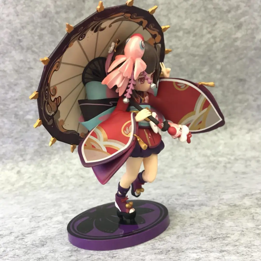 

Anime Cute Clay Figure The Yin Yang Master Cute Second Generation Kagura Game Related Products Boxed Kagura Seimei