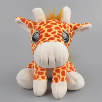 

17cm Cute Baby Toys Giraffe Plush Toys Dolls For Kids Small Soft Mini Plush Christmas Gifts Home Decoration