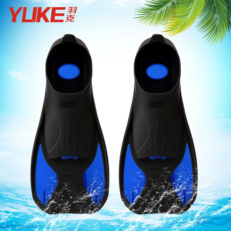 

Yuke Swimming Flippers Adult Children Diving Breaststroke Light Short Swim Fins Flippers Duck Feet Shoes Swimming Equipment