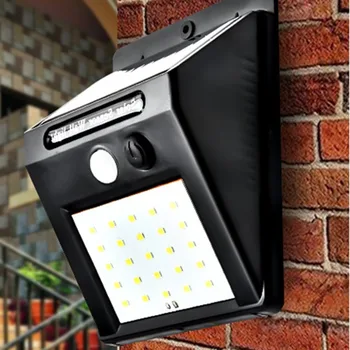 

20 LEDs Outdoor Wall Lamp Solar Panel Security Light PIR Motion Sensor Lamp Waterproof Induction Lamp Garden Lamp Dropshipping