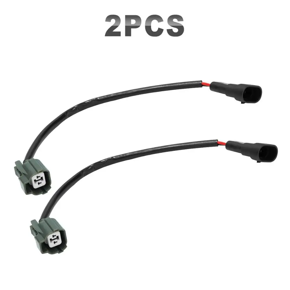 JGAUT 2 Pieces Car Wiring kit D1S D1R D4S D4R D3S D3R for O sram Panasonic Hela Mitsubishi Fog Light Harness Headlight DRL - Цвет: for Mitsubishi