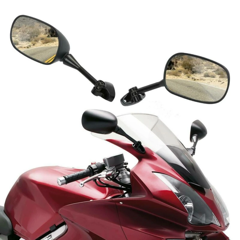 Motorcycle Rear View Mirror side mirrors for HONDA VFR800 VFR 800 2002-2008  2007 2006 2005 800 V-TEC Motorbike Accessories