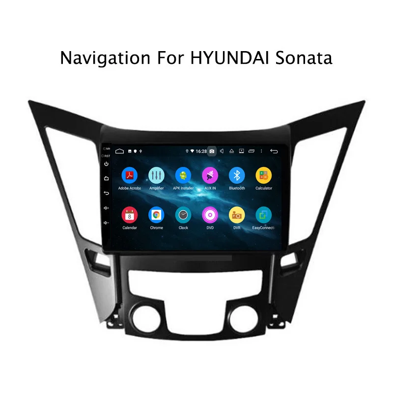 Cheap 9" Android Octa Core 4G RAM 32G ROM Car Radio Multimedia Player Navigation GPS For Hyundai Sonata 8 Sonata YF 2010-2015 3