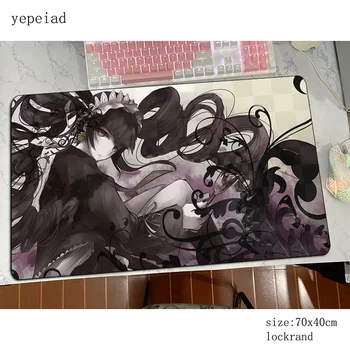 

Danganronpa mousepad home gaming mouse pad 700x400x4mm pc computer gamer accessories mat Mass pattern laptop desk protector pads